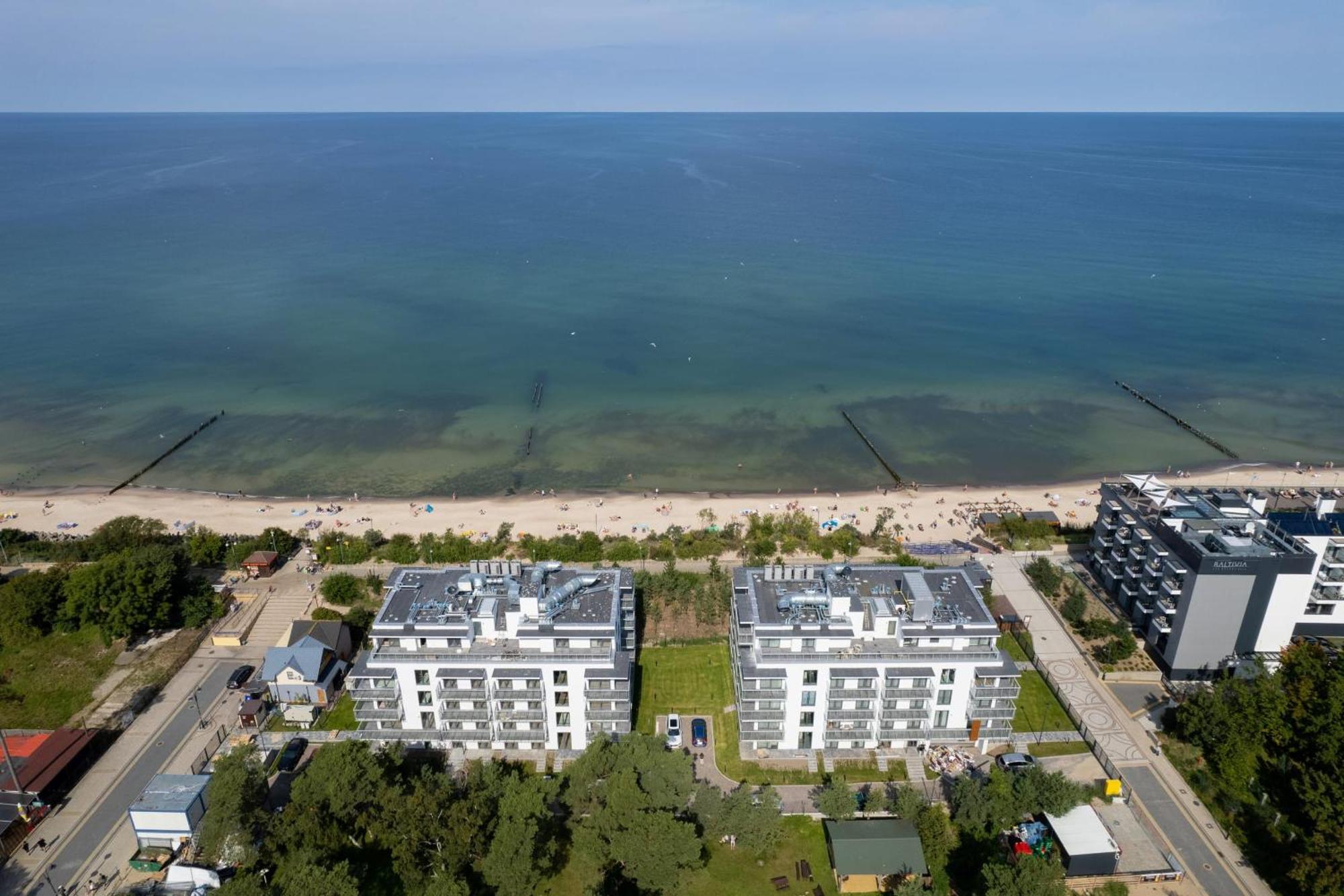דירות Mielno Jantaris B26 Balcony And Sea View Underground Parking מראה חיצוני תמונה