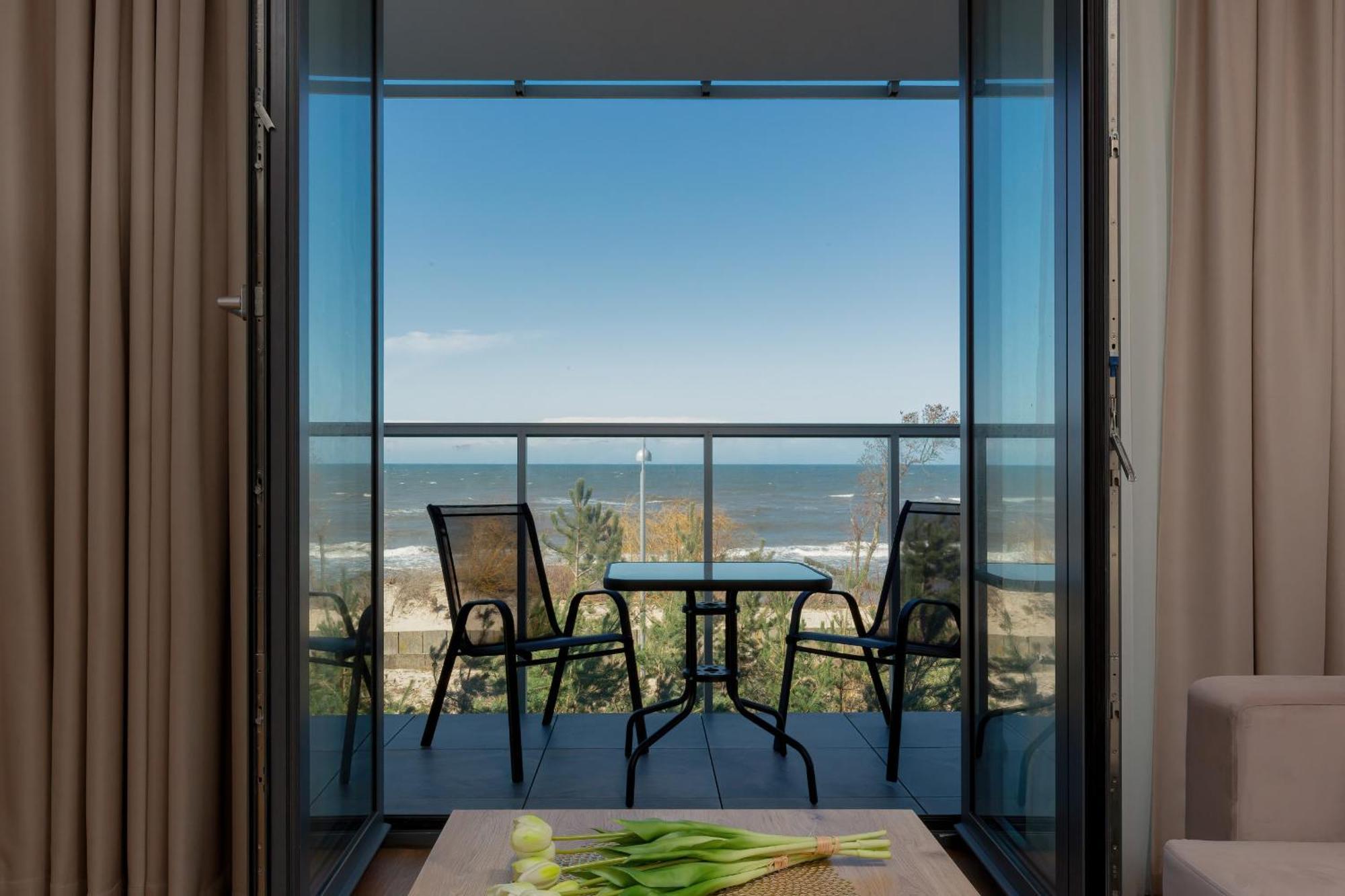 דירות Mielno Jantaris B26 Balcony And Sea View Underground Parking מראה חיצוני תמונה