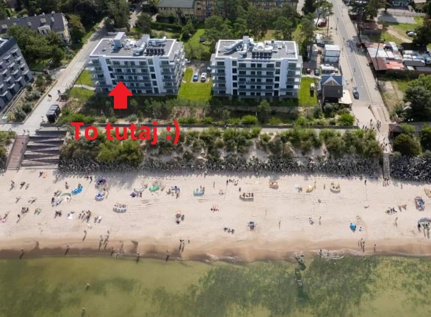 דירות Mielno Jantaris B26 Balcony And Sea View Underground Parking מראה חיצוני תמונה